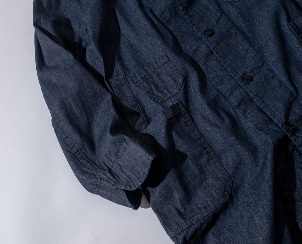 ワックスライトデニムワークコート | BLUE BLUE | ブルーブルー