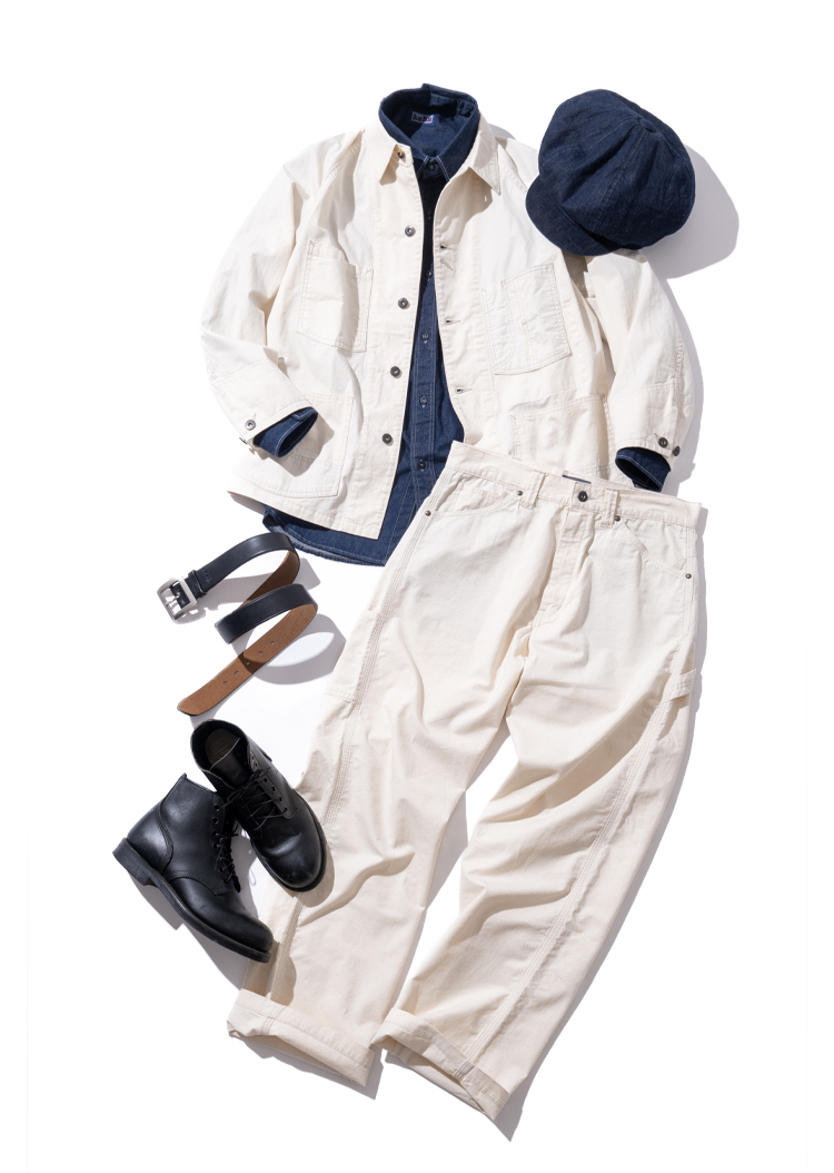 BLUE BLUEのおすすめセットアップスタイリング | BLUE BLUE | ブルーブルー