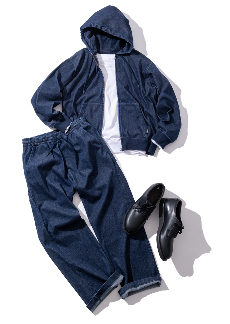 BLUE BLUEのおすすめセットアップスタイリング | BLUE BLUE | ブルーブルー