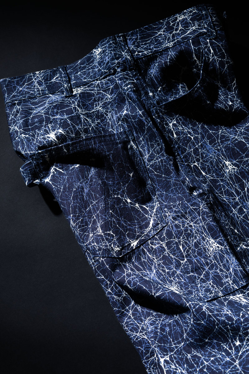 インディゴダック チャクバツ ペインターパンツ