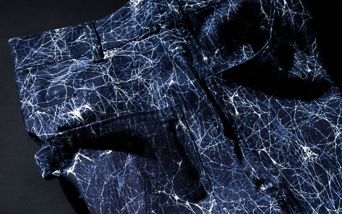 インディゴダック チャクバツ ペインターパンツ