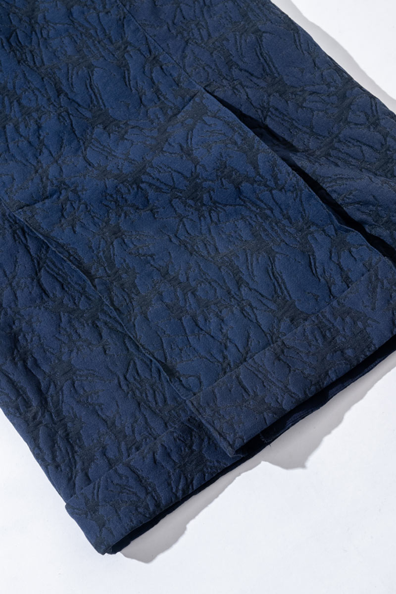 ガラスジャカード タックスカート