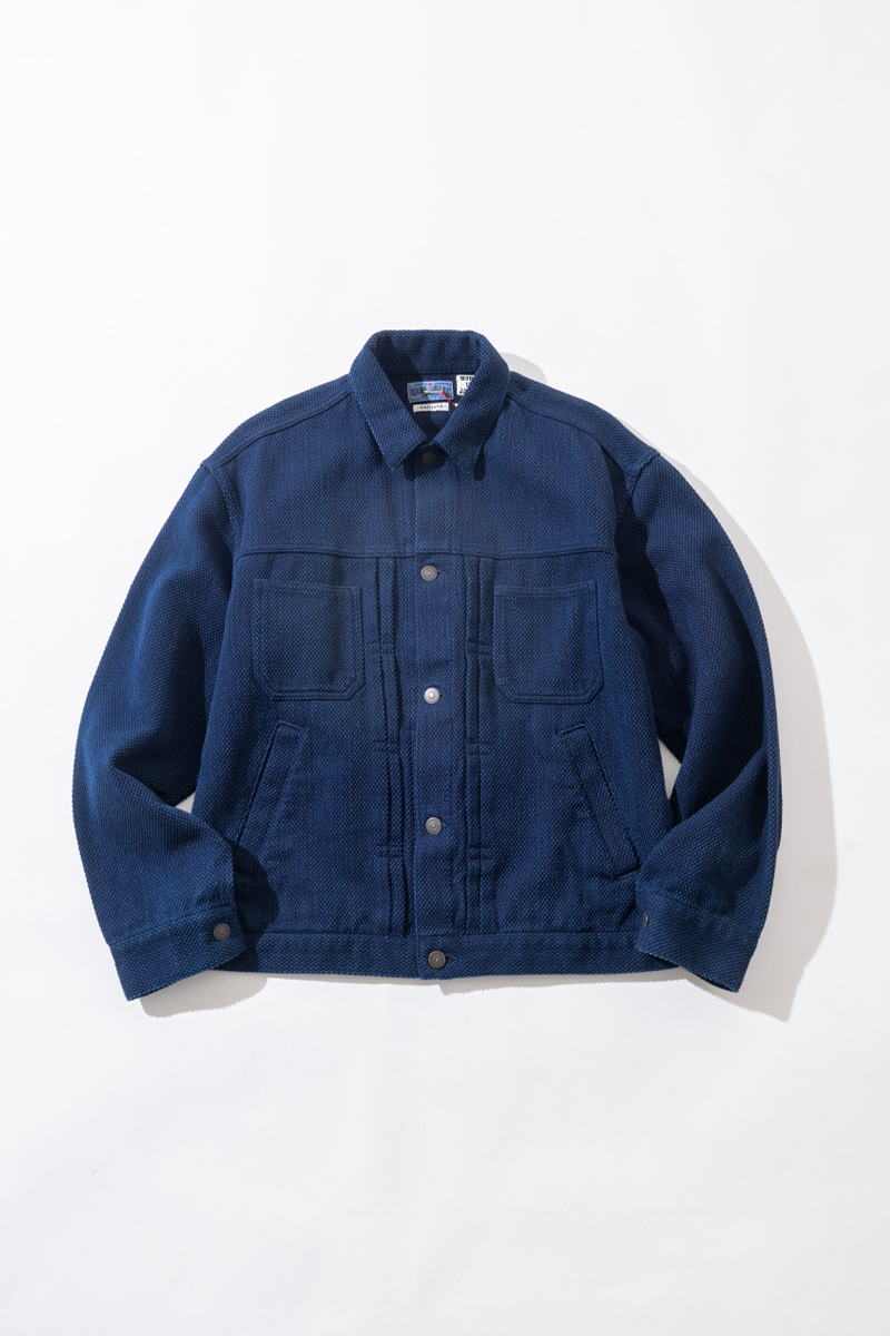 ホンアイライトサシコ トラッカージャケット