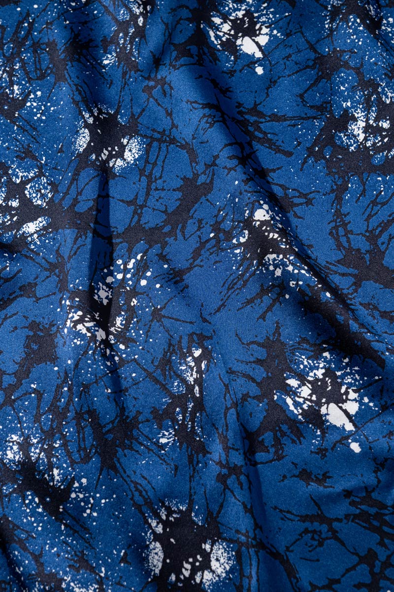 ガラスパターンシルクバンダナ