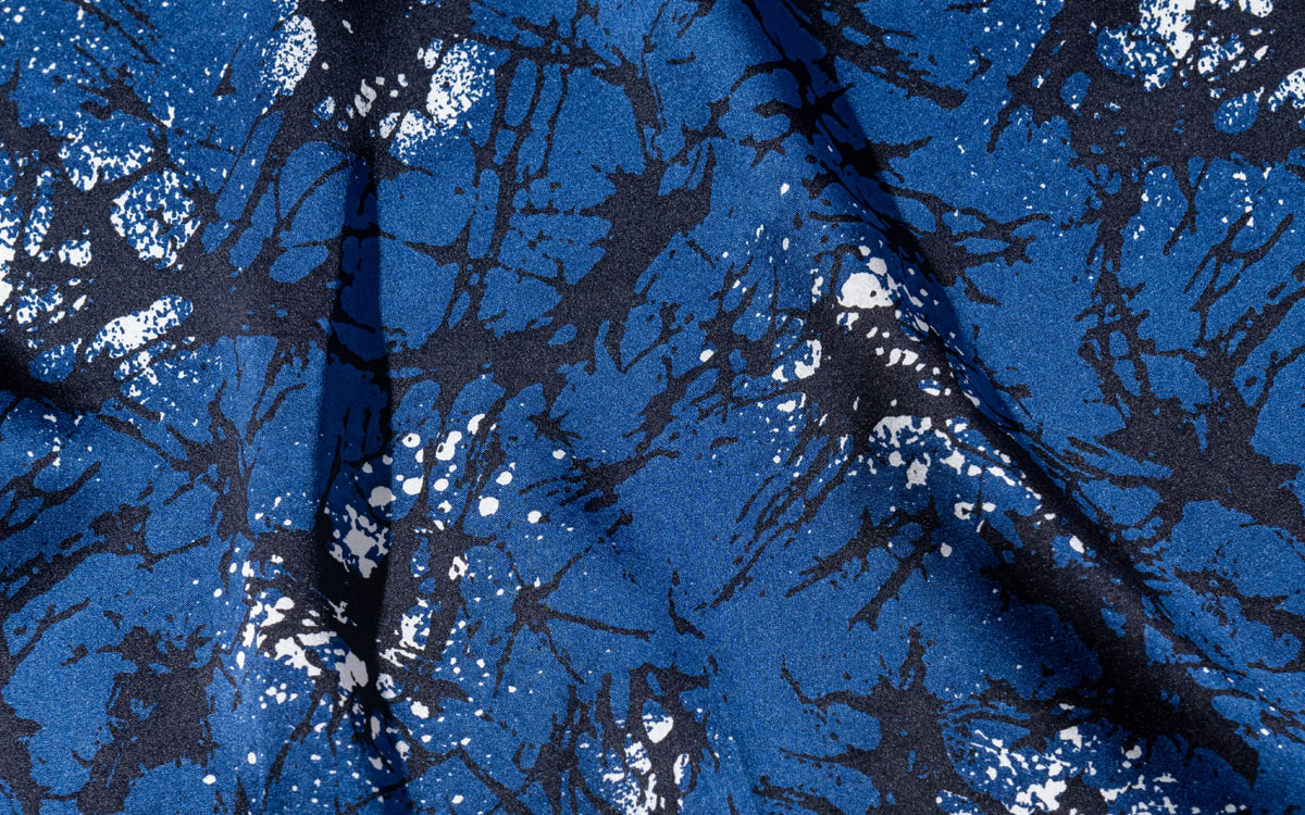 ガラスパターンシルクバンダナ