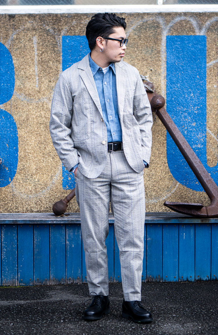 blue blue japan スーツ　セットアップ　聖林公司　okura BLUE BLUE JAPAN】NEW ITEMS - 株式会社 聖林公司 | SEILIN & Co.