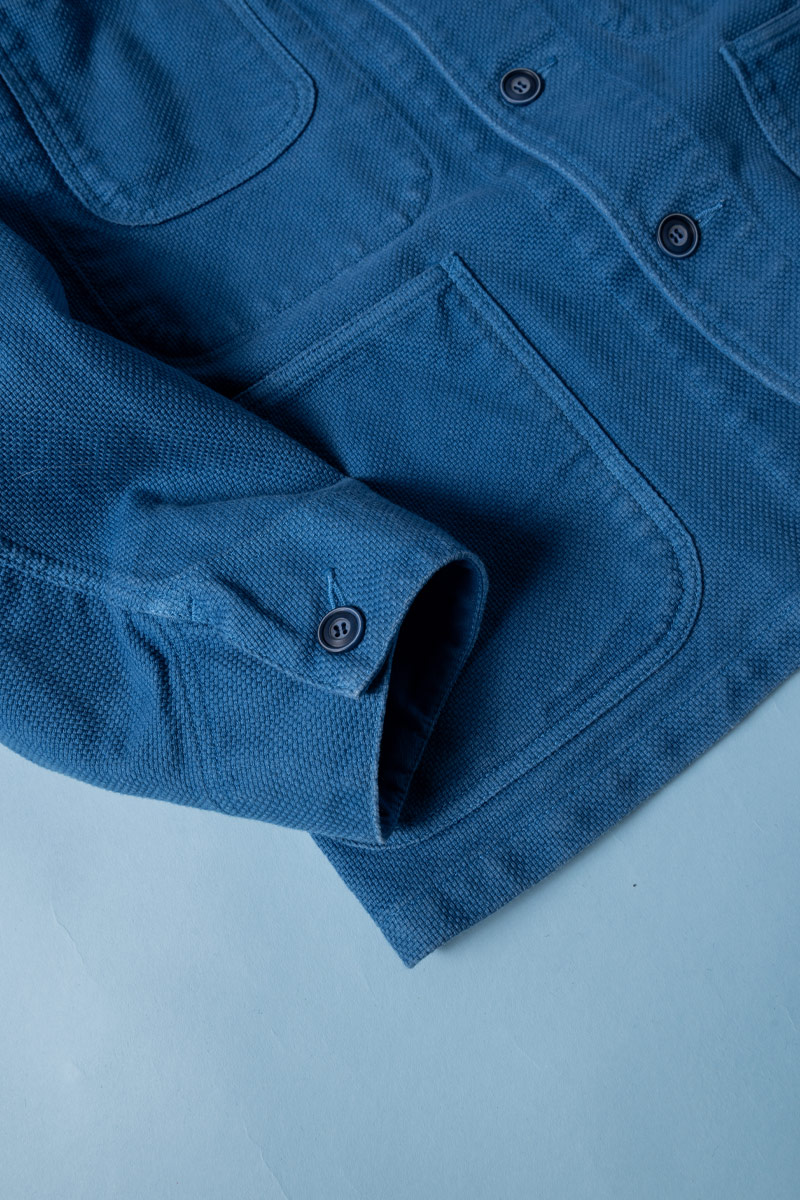 ブルーインディコサシコ カバーオール