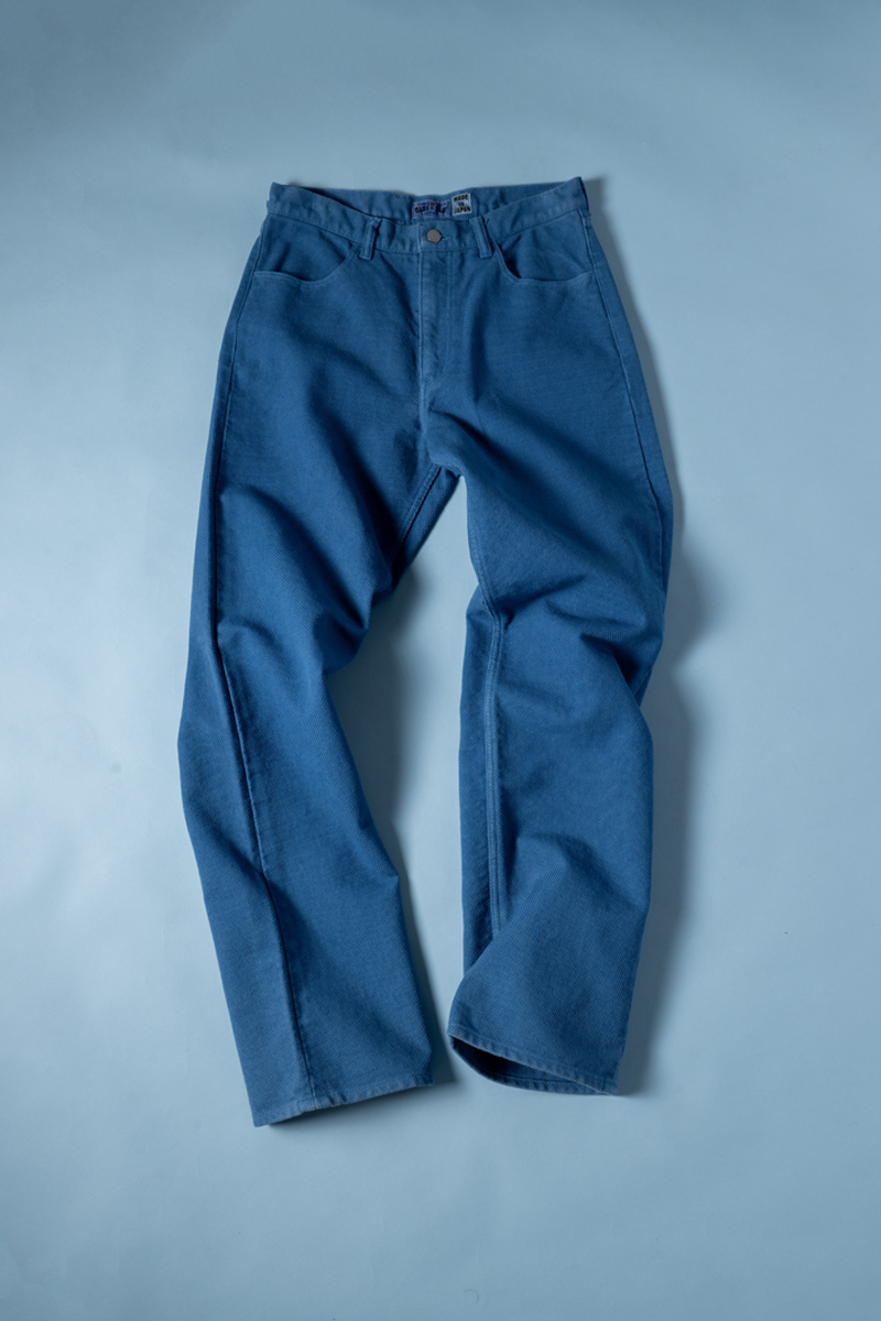 ブルーインディゴサシコ ジーンズ