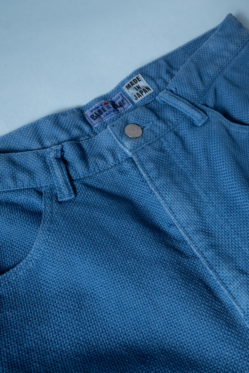 ブルーインディゴサシコ ジーンズ