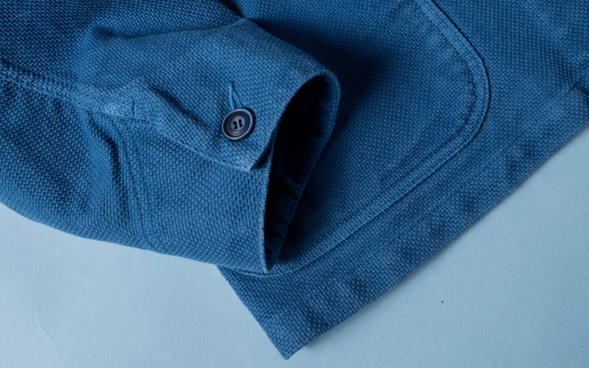 ブルーインディコサシコ カバーオール