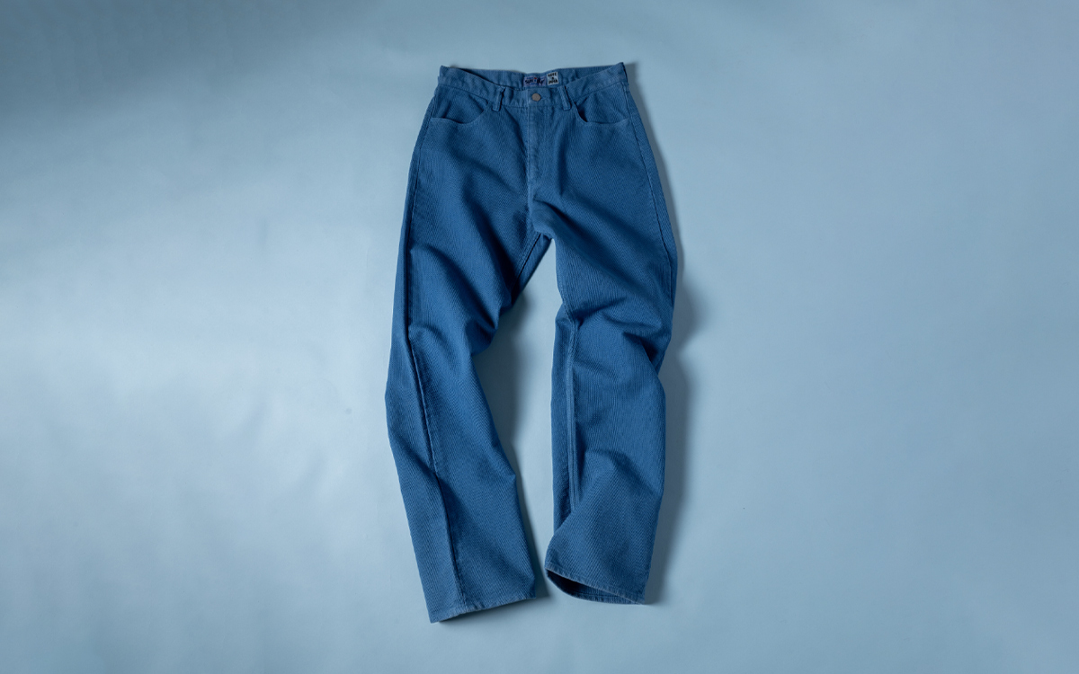 ブルーインディゴサシコ ジーンズ