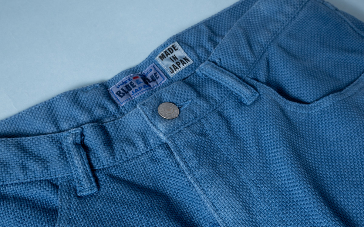 ブブルーインディゴサシコ ジーンズ