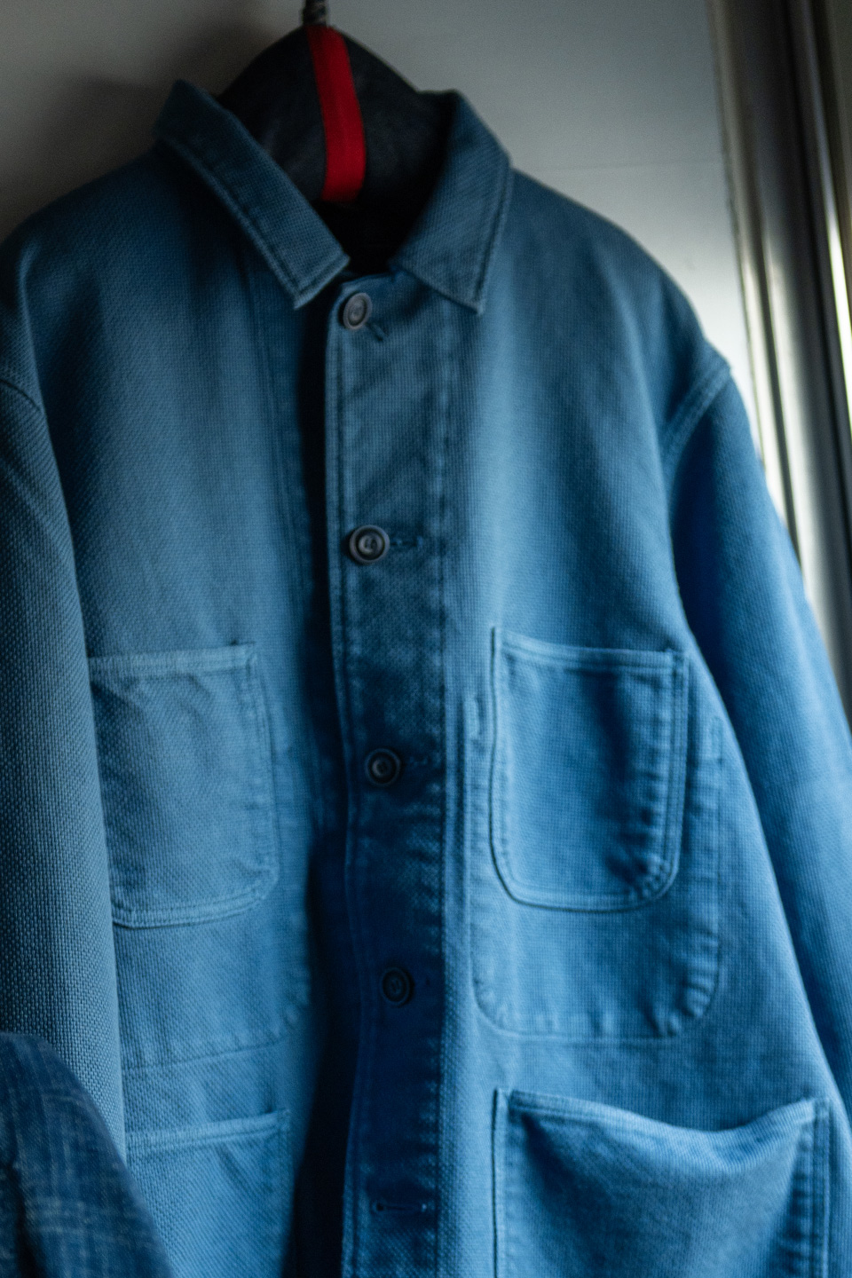 ブルーインディコサシコ カバーオール