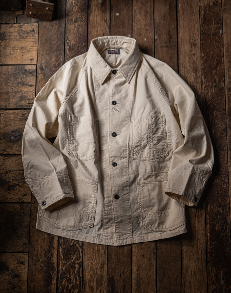 ヴィンテージツイル ラグランスリーブカバーオール | BLUE BLUE | ブルーブルー