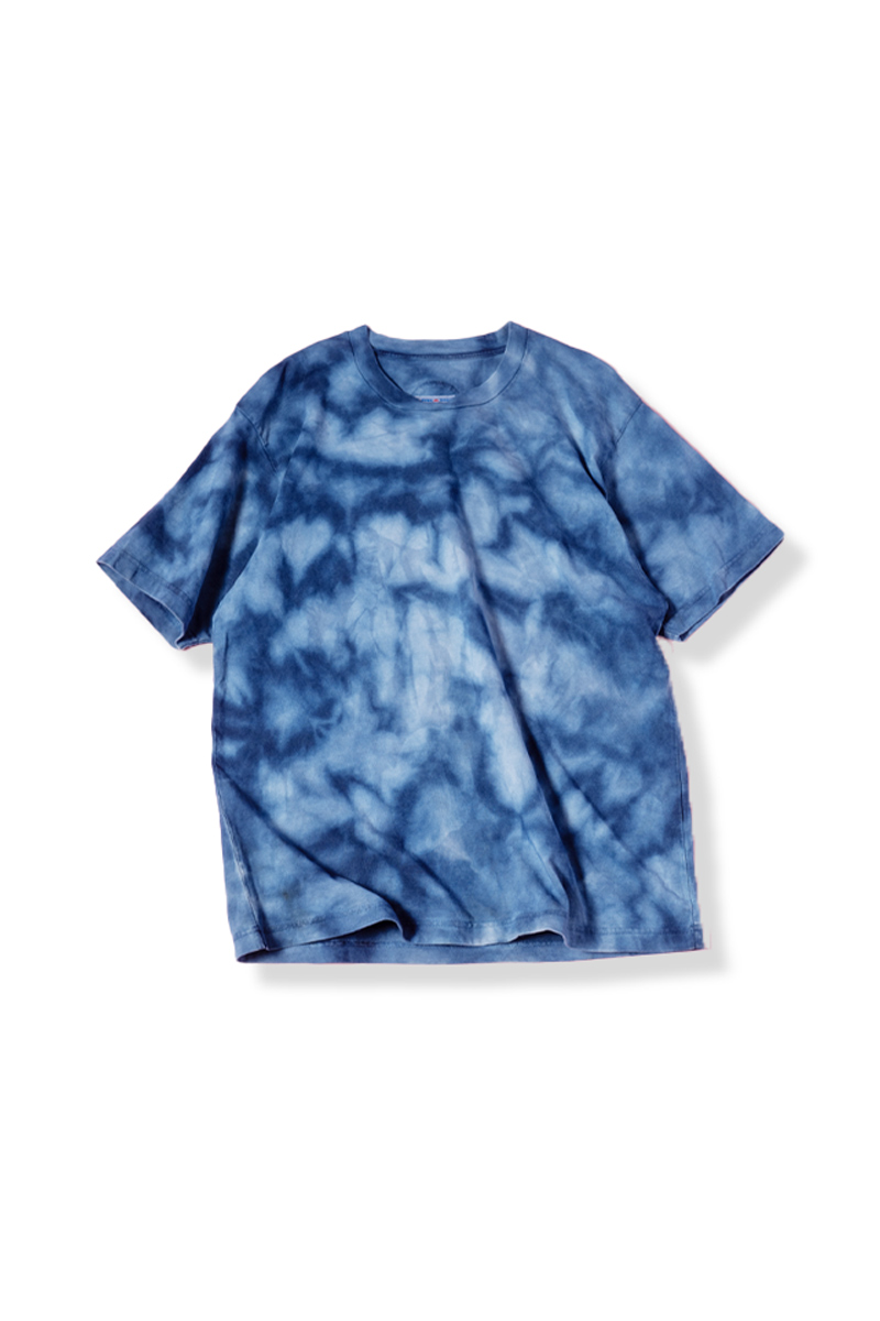 オーガニックコットン テシボリ バッセン ショートスリーブＴシャツ