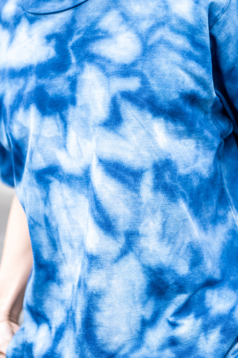 オーガニックコットン テシボリ バッセン ショートスリーブＴシャツ