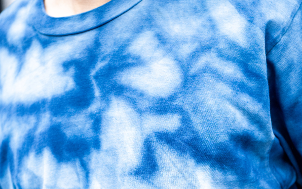 オーガニックコットン テシボリ バッセン ショートスリーブＴシャツ