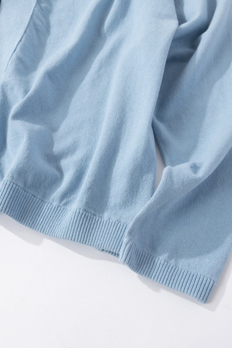 オーガニックカミイトコットン Vネックカーディガン