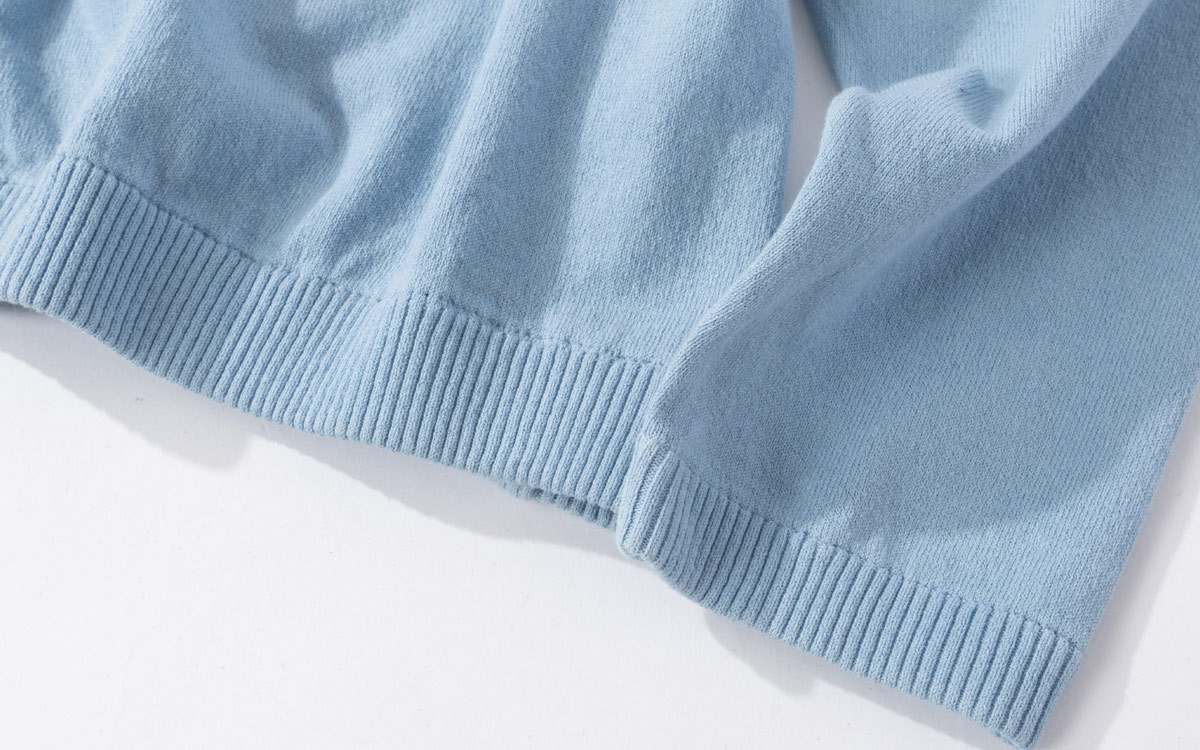 オーガニックカミイトコットン Vネックカーディガン