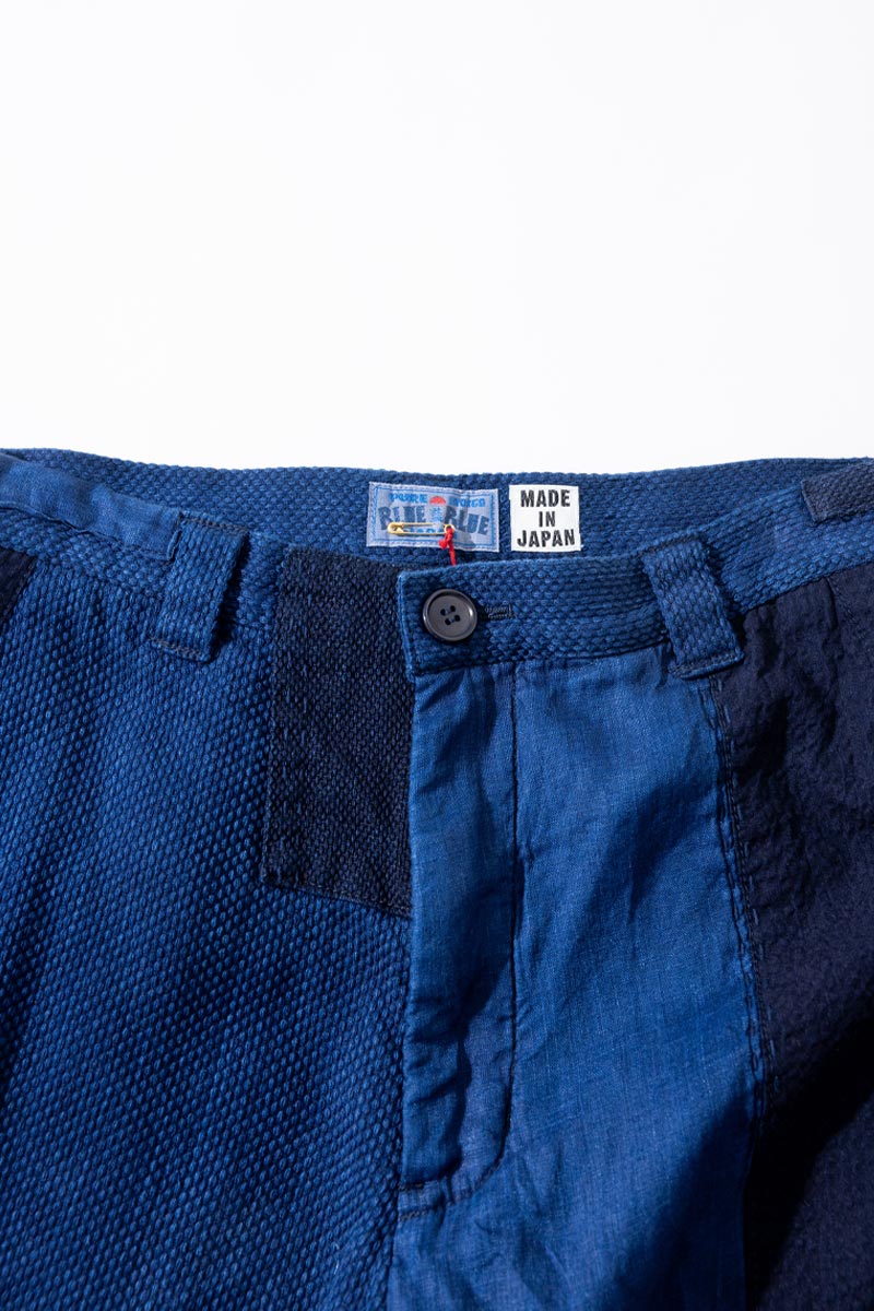 nenrin patchwork farmer pants