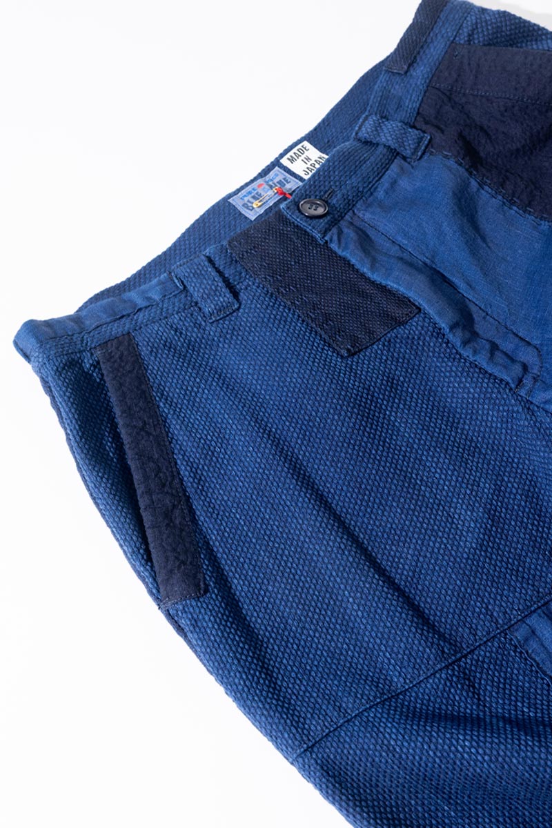 nenrin patchwork farmer pants