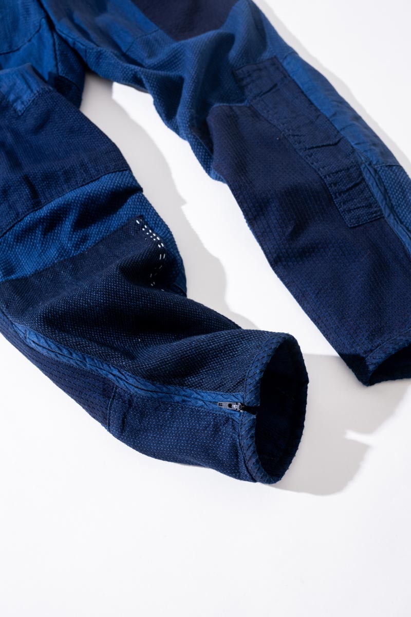 nenrin patchwork farmer pants
