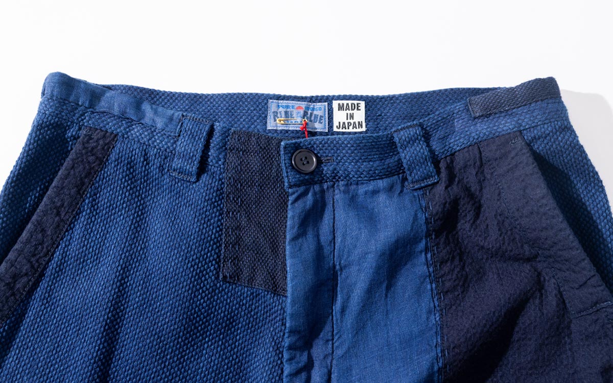 nenrin patchwork farmer pants