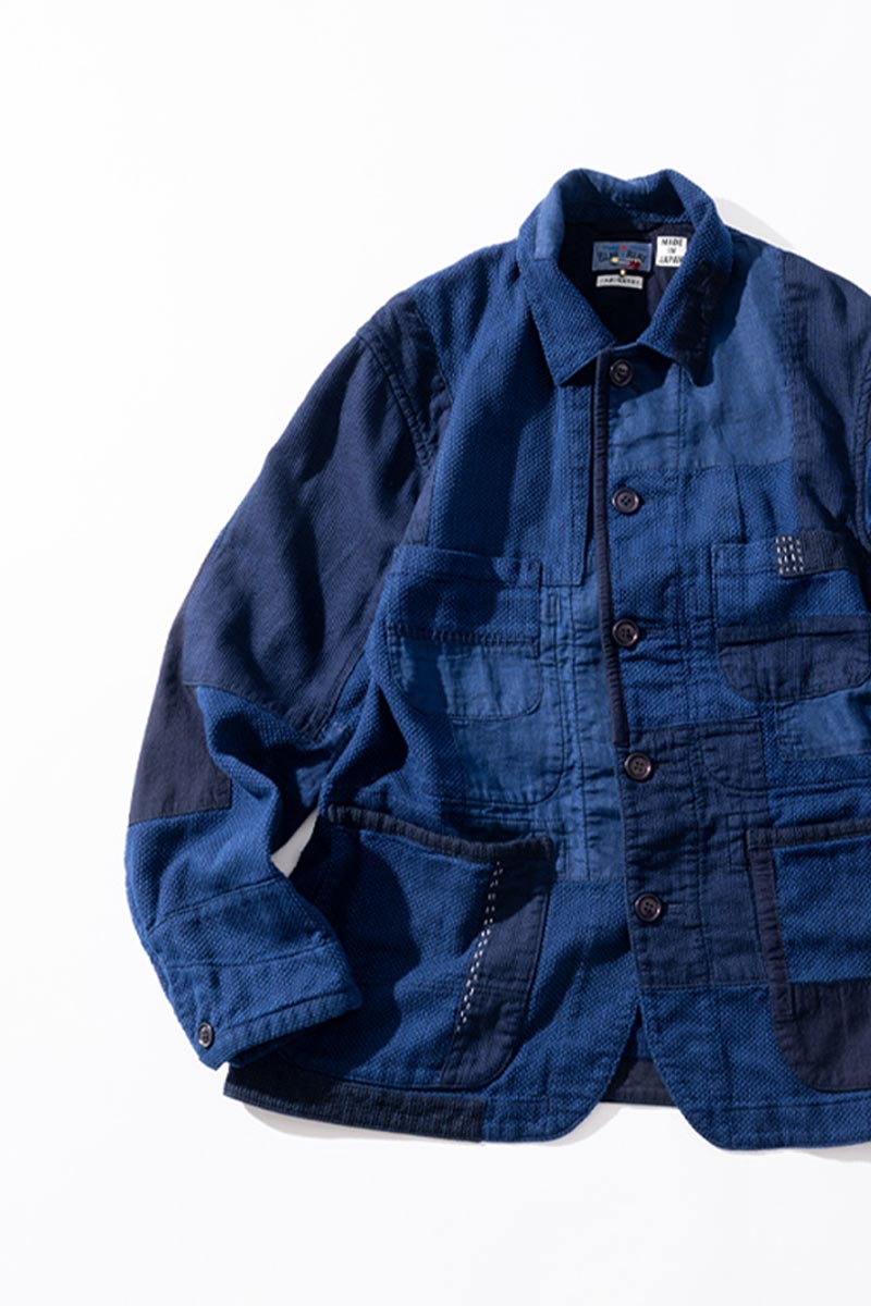 卡塞佐梅薩希科內林nenrin patchwork工作服BLUE BLUE JAPAN | Blue Blue Japan