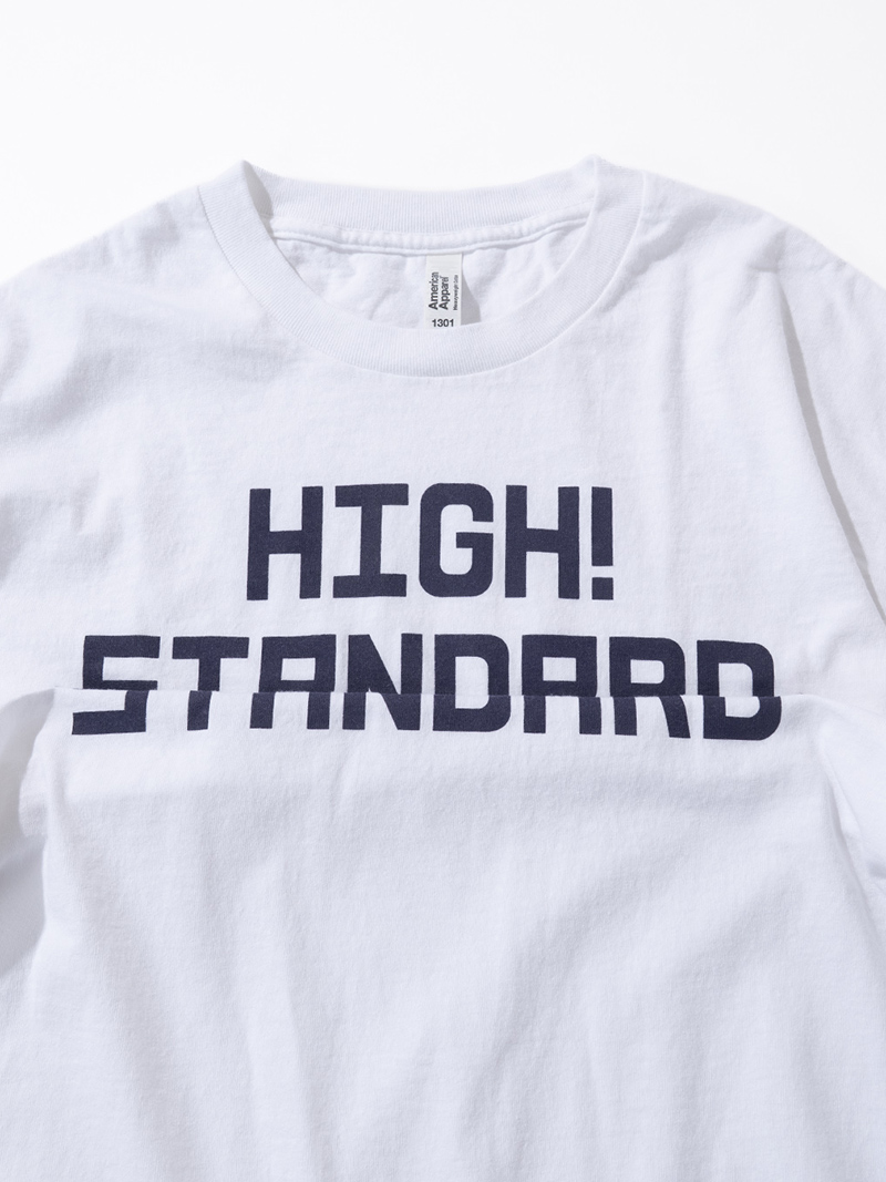 g*様 Hi-STANDARD Tシャツ ホワイト Lサイズ HS LOGO T-shirt（WHITE） - Hi-STANDARD OFFICIAL WEB STORE